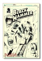 BLACK HAMMER Issue 08 Page Cover Comic Art